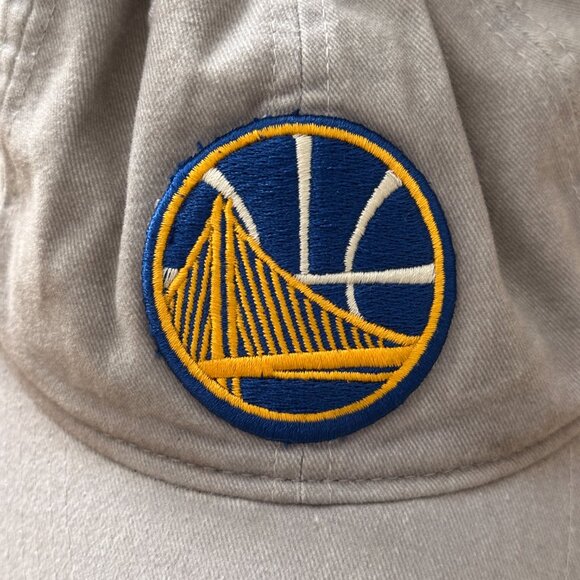 Golden State Warriors Hat Tan with Golden State Warrior Logo - Picture 2 of 7